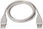 Aisens Cable USB 2.0 Tipo A Macho a Macho 1m Beige